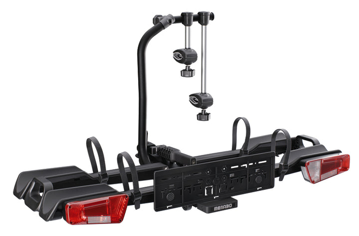 Menabo Orbit 2 Tow Bar Bike Carrier for 2 Bikes, 70 kg