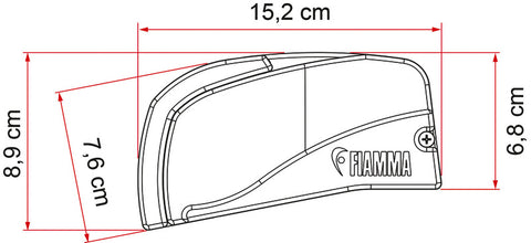FIAMM Awning F40 for VW T5/T6 without roof rail - 44364 | Stahlor image 3