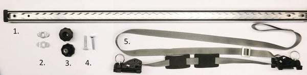 Reimo TransSAFE carrier system for rear garage ceiling, 750 mm - 443991 | Stahlor image 1
