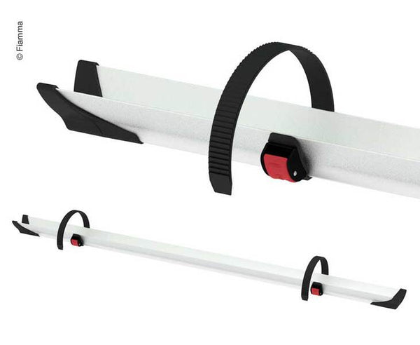 Fiamma Rail Quick Pro bike rail 128 cm - Black - 44426 | Stahlor image 1