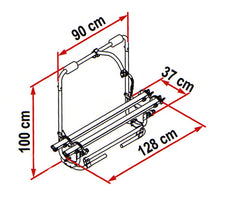 Fiamma Deichselträg.XL A Pro 200 - 444511 | Stahlor image 2