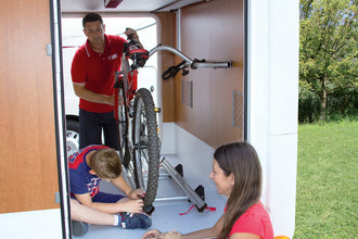 Fiamma Bike Rack GARAGE STANDARD for 2/max. 3 Bikes (Max. 50kg) - 44461 | Stahlor image 1