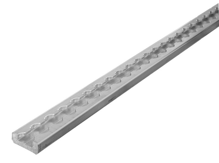 Reimo Flat Narrow Lashing Rail 2000 x 28 x 11 mm, 800 daN