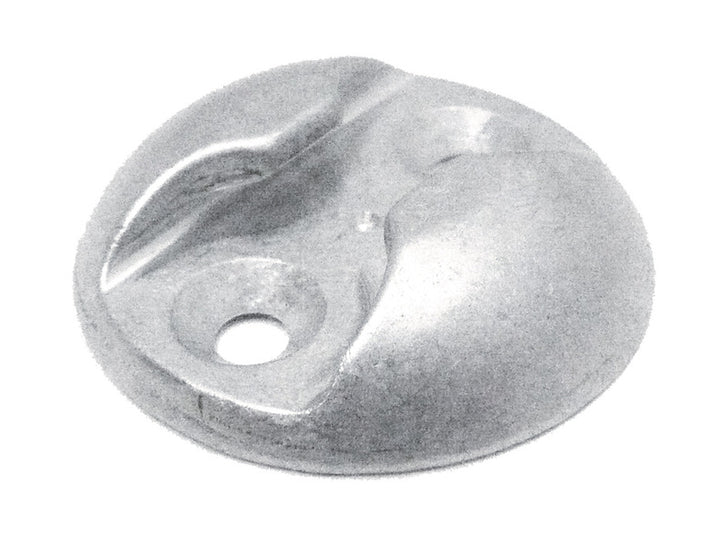 Zurrschienen.com Aluminum Lashing Plate for Fittings, Black