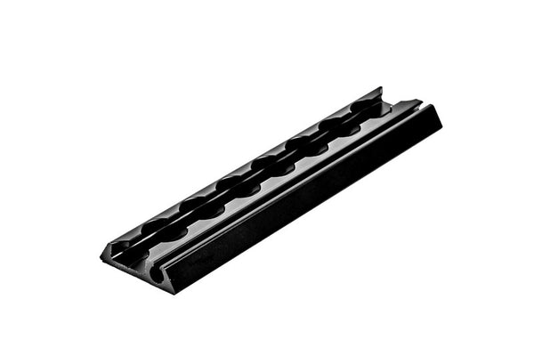 Lashing Rail with 8 mm Keder, Flat, 2000 mm, Black – image 1
