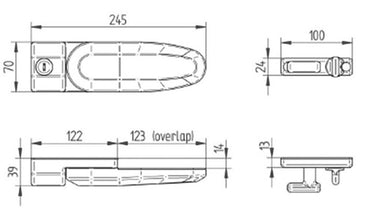 Thule Door protection Inside-Out Lock G2 - 45721 | Stahlor image 3
