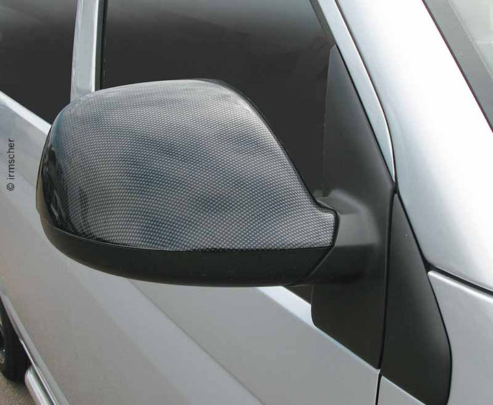 Mirror flap carbon look for VW T5