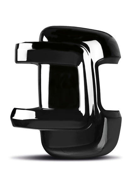 Mirror protectors set high-gloss black / long version - Fiat Ducato and construction
