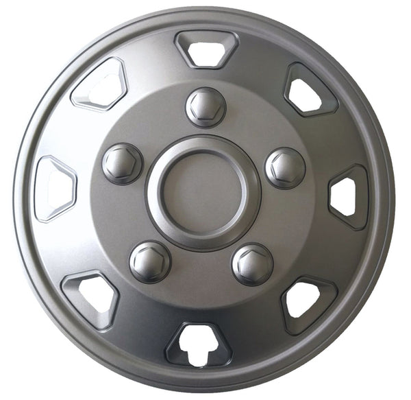 AUTOS Wheel trim Itah - matte silver - 460250 | Stahlor image 1