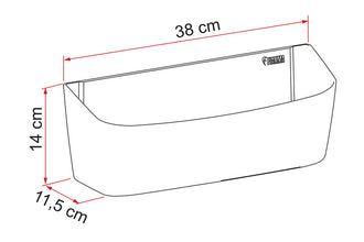 Fiamma Pocket Plus Tray M - cream white - 46041 | Stahlor image 4