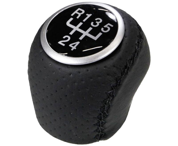 Gear knob 5-speed leather