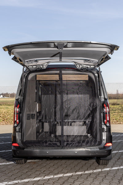 Mosquito net with magnetic attachment Ford V710 Custom / Tourneo from 2023 - tailgate