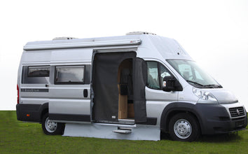 Hindermann Mosquito net sliding door for Fiat Ducato ab 07, magnet mounting - 461734 | Stahlor image 1