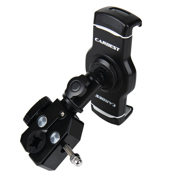 Universal iPad/cell phone holder for headrest, bicycle, etc.