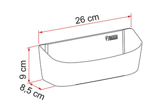 Fiamma Pocket Plus Tray M - cream white - 46271 | Stahlor image 4
