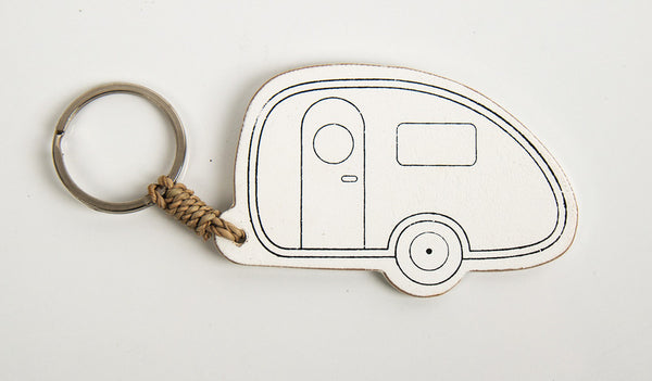 Reimo Keychain Caravan with Reimo Logo - 464301 | Stahlor image 1
