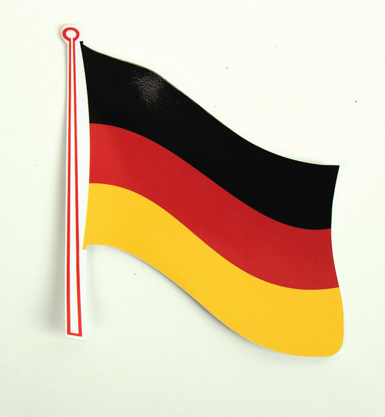 Reimo Flag sticker Germany pack of 2, 145 x 125 mm - 464302 | Stahlor image 1