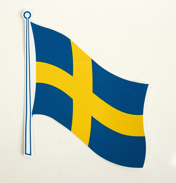 Reimo Flag sticker Sweden pack of 2, 145 x 125 mm - 464303 | Stahlor image 1