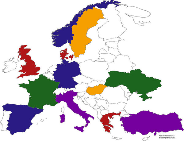 Reimo Europe sticker set - 46438 | Stahlor image 1