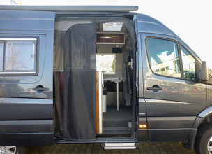 Reimo Mosquito net MB Sprinter / VW Crafter from 2006 - sliding door right - 464524 | Stahlor image 2