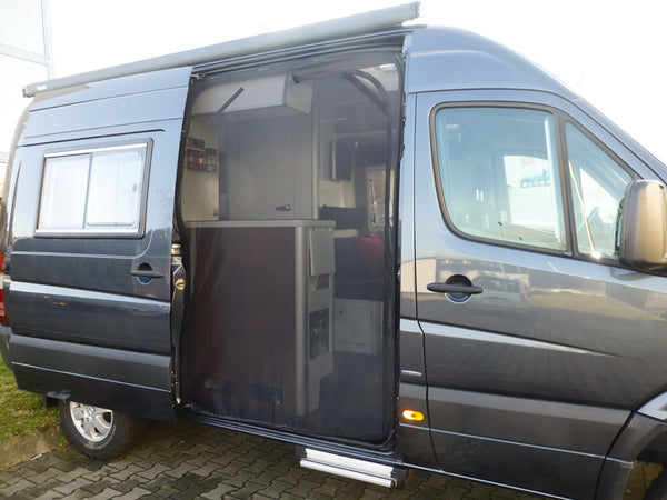 Reimo Mosquito net MB Sprinter / VW Crafter from 2006 - sliding door right - 464524 | Stahlor image 1