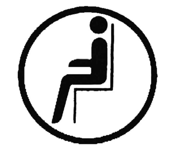 Reimo Sticker seat identification 56 x 56 mm - 46509 | Stahlor image 1