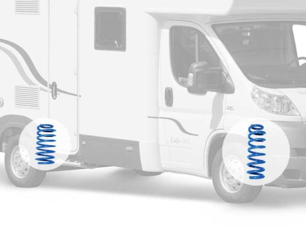 VB-Airsuspension coil springs for front axle Ducato 244/230/ Boxer/ Jumper year 1994-2006 - 465662 | Stahlor image 1