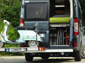 Linnepe Motorcycle carrier Slide-Port with short overhang (6 m) sliding for Fiat Ducato - 46625 | Stahlor image 2