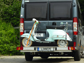 Linnepe Motorcycle carrier Slide-Port with short overhang (6 m) sliding for Fiat Ducato - 46625 | Stahlor image 1