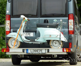 Linnepe Motorcycle carrier for panel van 6.4 meter length - 46626 | Stahlor image 1