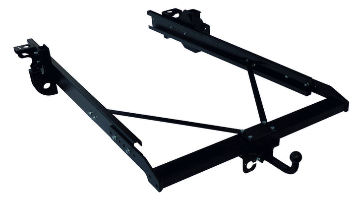 Trailer hitch for motorhomes without frame extension, 2/3 t towing capacity