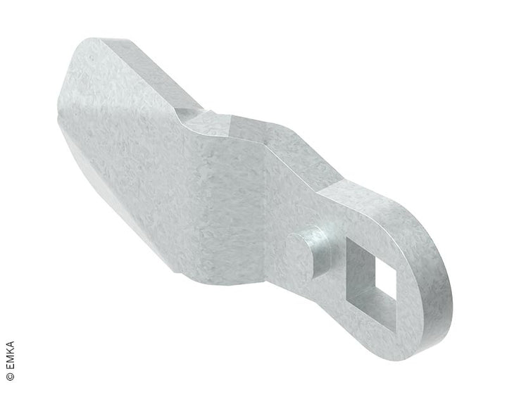 Tongue for door lock, height: 13mm, length: 45mm