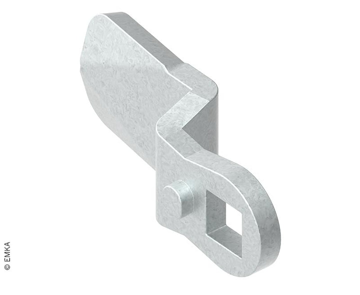 Tongue for door lock Height: 35mm, Length: 45mm
