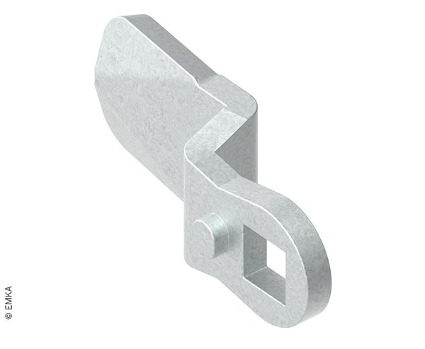 EMKA Tongue for door lock Height: 35mm, Length: 45mm - 467389 | Stahlor image 1