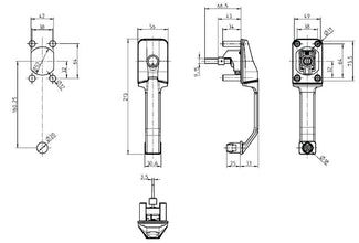 EMKA Cyliner outside handle right - 467397 | Stahlor image 2