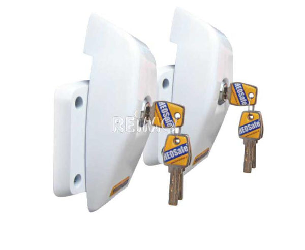 HEOSolution Lock for securing sliding, rear and hinged doors - set of 2 - 467403 | Stahlor image 1
