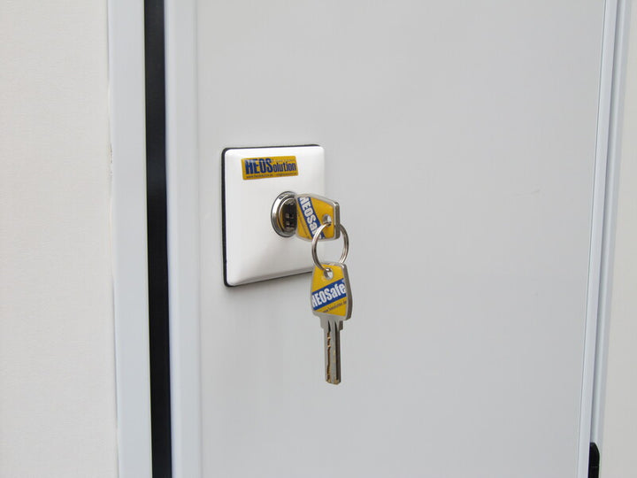 HEOSolution Door Security Sprinter (2018+), 3 Extra Locks, White