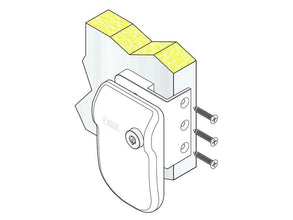 Fiamma Outside Safe Door 3 pieces - White - 467454 | Stahlor image 3