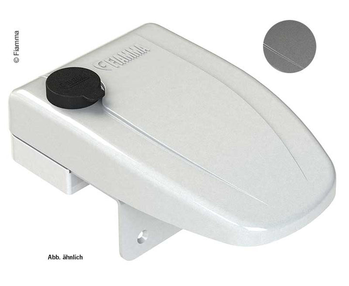 Door lock outside Safe Door Frame grey