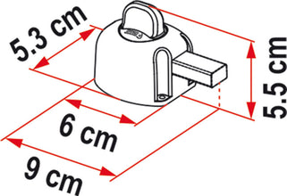 Fiamma Door safety inside Guardian - 46790 | Stahlor image 2