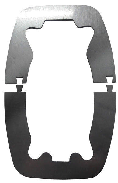 Steel protection plate for Eurochassis door handles - For Fiat Ducato and similar from 2006