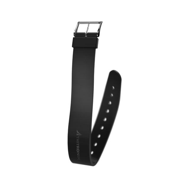 Thitronik NFC KeyStrap Silicone Wristband, Size L, Black