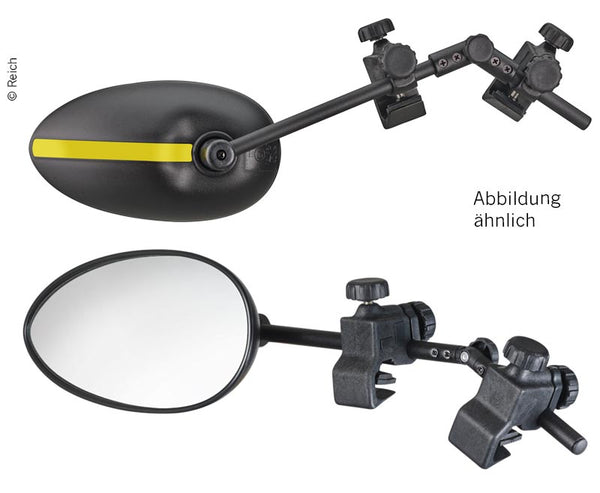 REICH Speed Fix Slip-on mirror XXL flat glass - set of 2 - 470978 | Stahlor image 1