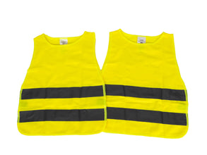 Carbest Safety vest set yellow, 2x adults (1xXL/1xXXL) + 2 children - 471285 | Stahlor image 4