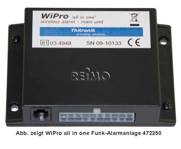 Thitronik Radio alarm WiPro "all in one" as a pre-assembled installation kit For Iveco Daily from 2006 - 472174 | Stahlor image 1