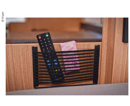 Reimo KIIPR-Mini Shelf Net Set 1, for 200mm installation width, black lined - 47519 | Stahlor image 2