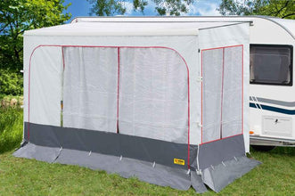 Reimo Tent Technology Curtain for front wall Fiamma Caravanstore 410 white - for 47565 - 475653 | Stahlor image 1