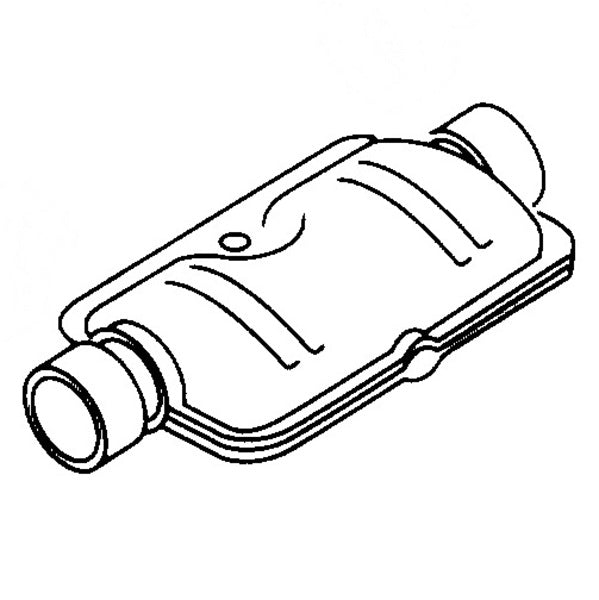 Webasto Exhaust silencer for Air Top 2000 - 48074 | Stahlor image 1