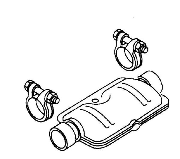 Webasto Exhaust silencer for Air Top 3500 - 48081 | Stahlor image 1