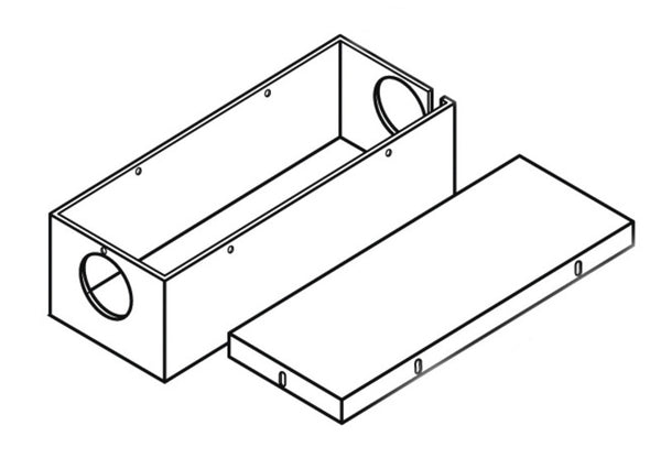 WEBAS Underfloor installation box AT 2000 - 48091 | Stahlor image 1
